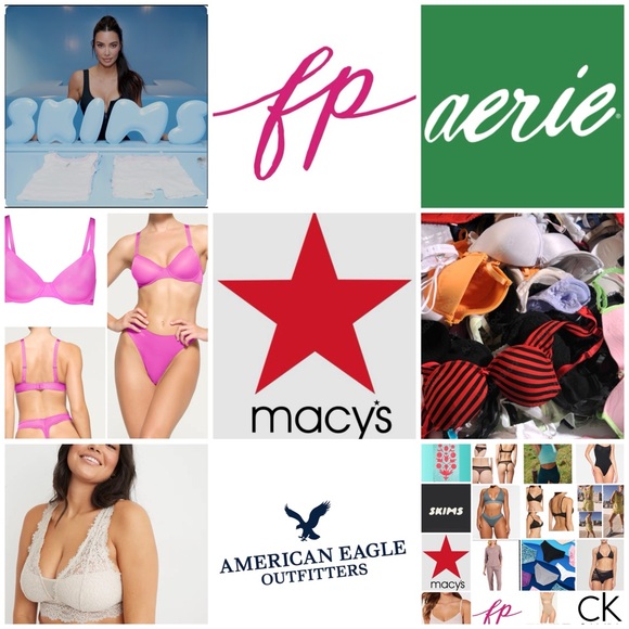 $15+ starts!FREE PEOPLE, AERIE and 80 SKIMS bras! At 4:30 Pm pacific time - Picture 13 of 14